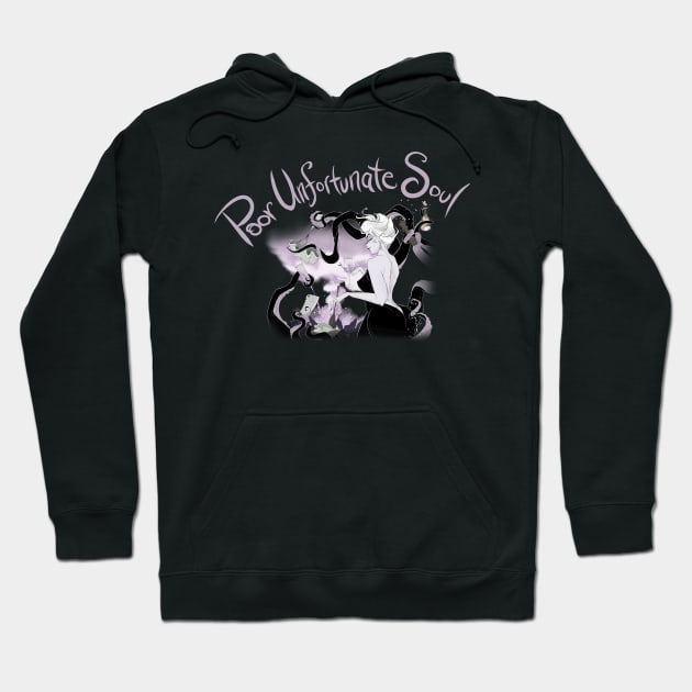 Ursula-Poor Unfortunate Soul Hoodie by Drea D. Illustrations